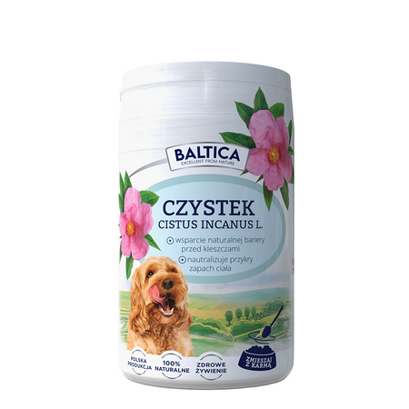 Czystek dla psa 100g – Naturalna ochrona i wzmocnienie odporności