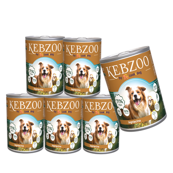 Zestaw: Karma KEBZOO Jagnięcina 6x400g