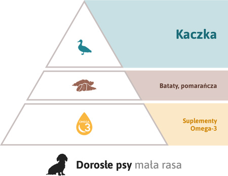 Zestaw sucha karma kaczka 2 kg + łosoś 2 kg