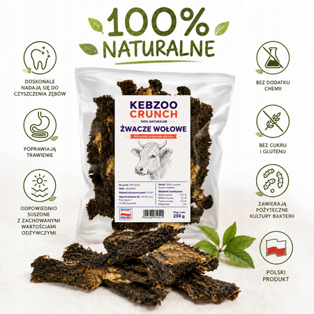 Starter dla Twojego pupila – Look4dog CARE Wołowina + żwacze wołowe