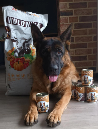 Karma dla psa Look4dog CARE Wołowina bez zbóż i kurczaka 5 kg